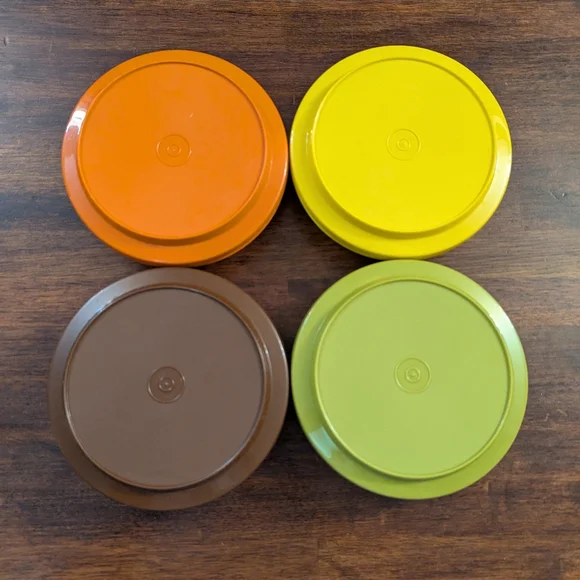 Tupperware Vintage Stackable Multi-Color Food Storage Containers - Picture 8 of 16